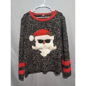 Holiday Time Santa Christmas Sweater